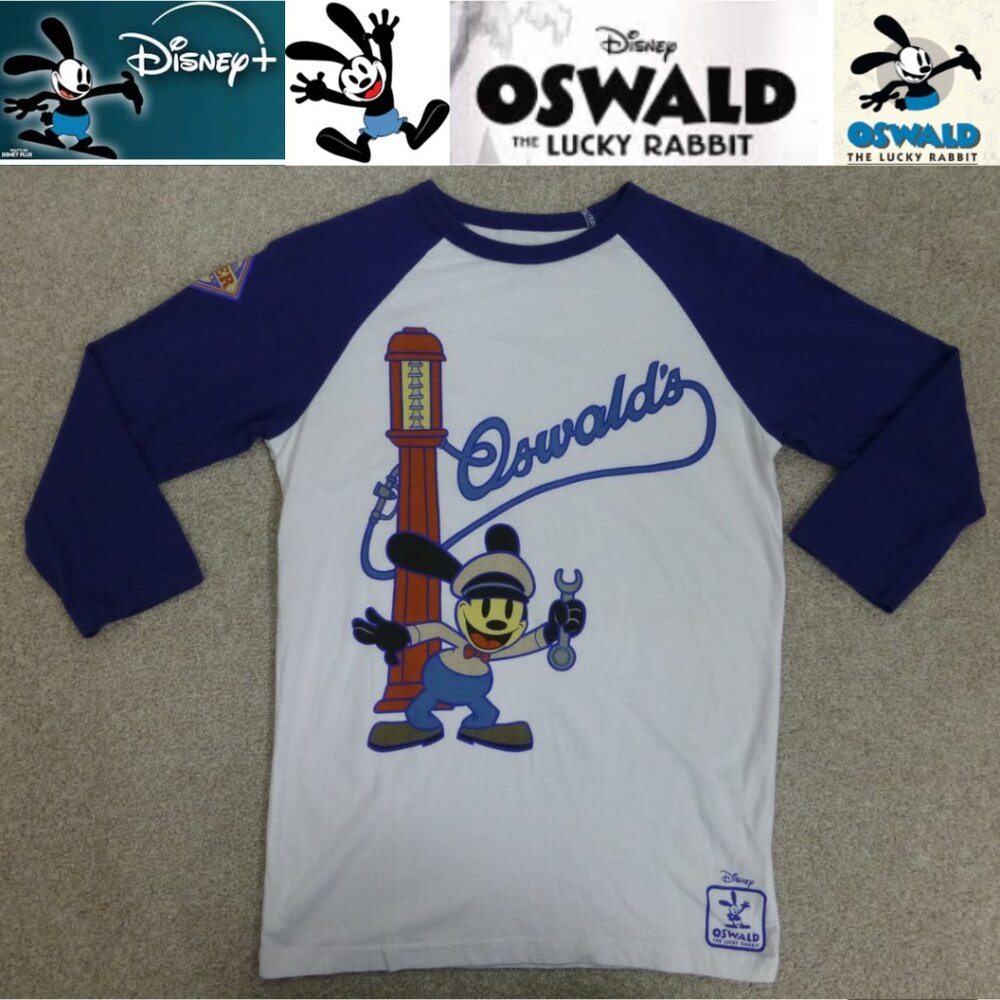 Disney's Oswald The Lucky Rabbit Vintage Character Youth Long Sleeve Shirt - Picture 13 of 13